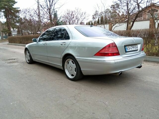 Серый Мерседес С Класс, объемом двигателя 5 л и пробегом 280 тыс. км за 4799 $, фото 8 на Automoto.ua