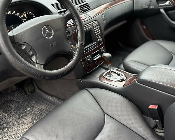 Сірий Мерседес С Клас, об'ємом двигуна 3.2 л та пробігом 498 тис. км за 3666 $, фото 13 на Automoto.ua