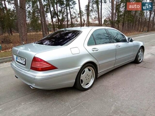 Сірий Мерседес С Клас, об'ємом двигуна 5 л та пробігом 280 тис. км за 4799 $, фото 10 на Automoto.ua