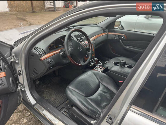 Серый Мерседес С Класс, объемом двигателя 4 л и пробегом 520 тыс. км за 5500 $, фото 9 на Automoto.ua