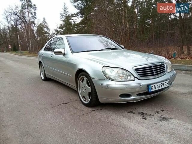 Сірий Мерседес С Клас, об'ємом двигуна 5 л та пробігом 280 тис. км за 4799 $, фото 5 на Automoto.ua