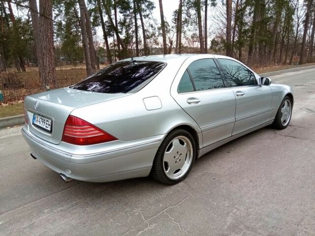 Серый Мерседес С Класс, объемом двигателя 5 л и пробегом 280 тыс. км за 4799 $, фото 11 на Automoto.ua