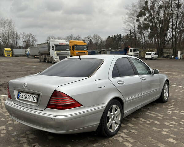 Сірий Мерседес С Клас, об'ємом двигуна 3.2 л та пробігом 498 тис. км за 3666 $, фото 4 на Automoto.ua