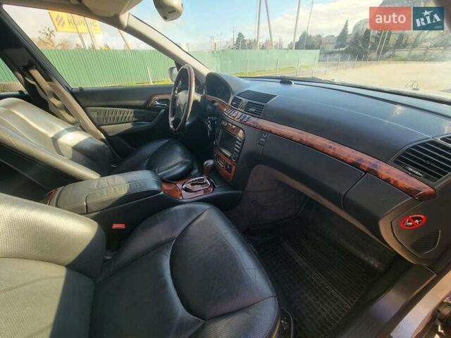 Сірий Мерседес С Клас, об'ємом двигуна 3.2 л та пробігом 300 тис. км за 4300 $, фото 34 на Automoto.ua