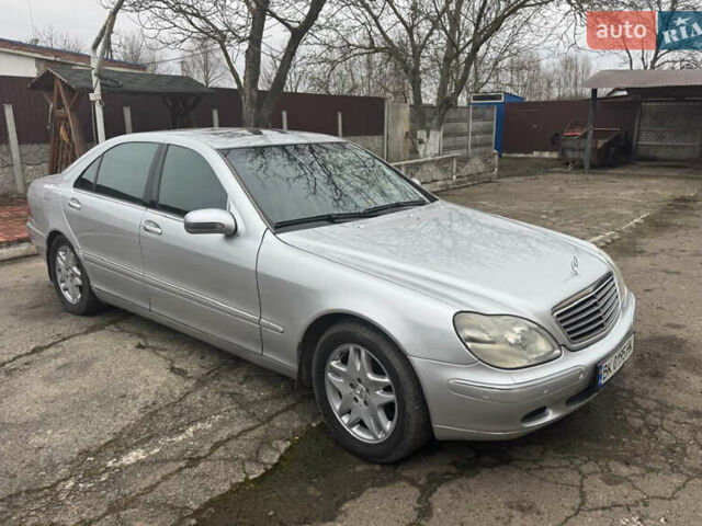 Сірий Мерседес С Клас, об'ємом двигуна 5 л та пробігом 420 тис. км за 6000 $, фото 3 на Automoto.ua