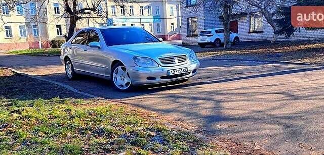 Сірий Мерседес С Клас, об'ємом двигуна 6 л та пробігом 200 тис. км за 4900 $, фото 4 на Automoto.ua