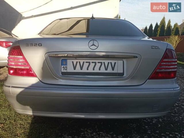 Сірий Мерседес С Клас, об'ємом двигуна 3.2 л та пробігом 350 тис. км за 4500 $, фото 8 на Automoto.ua