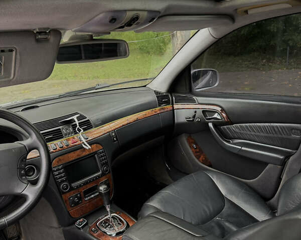 Серый Мерседес С Класс, объемом двигателя 3.2 л и пробегом 313 тыс. км за 3950 $, фото 13 на Automoto.ua