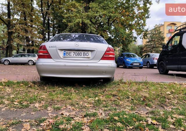 Сірий Мерседес С Клас, об'ємом двигуна 5 л та пробігом 300 тис. км за 3000 $, фото 8 на Automoto.ua