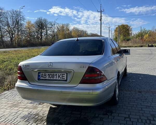 Сірий Мерседес С Клас, об'ємом двигуна 3.22 л та пробігом 330 тис. км за 5700 $, фото 4 на Automoto.ua