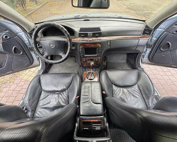 Сірий Мерседес С Клас, об'ємом двигуна 5 л та пробігом 270 тис. км за 5999 $, фото 19 на Automoto.ua