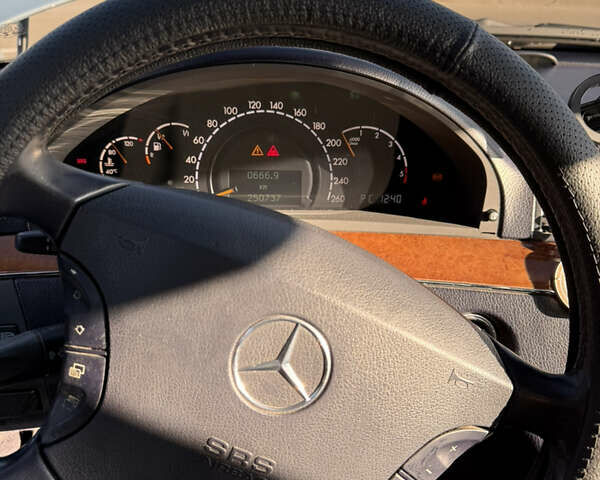 Сірий Мерседес С Клас, об'ємом двигуна 3.22 л та пробігом 258 тис. км за 9500 $, фото 36 на Automoto.ua