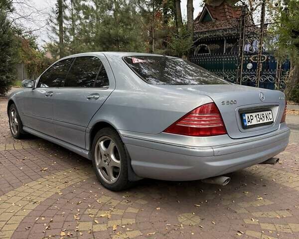 Сірий Мерседес С Клас, об'ємом двигуна 5 л та пробігом 270 тис. км за 5999 $, фото 7 на Automoto.ua