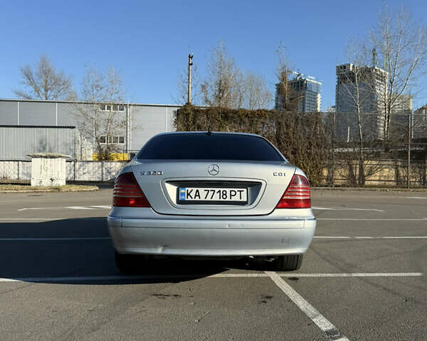 Сірий Мерседес С Клас, об'ємом двигуна 3.22 л та пробігом 258 тис. км за 9500 $, фото 9 на Automoto.ua