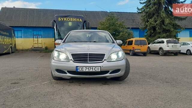 Мерседес С Клас 2003 у Чернівцях на Automoto.ua Сірий Мерседес С Клас, об'ємом двигуна 3.7 л та пробігом 341 тис. км за 5100 $, фото 6 на Automoto.ua