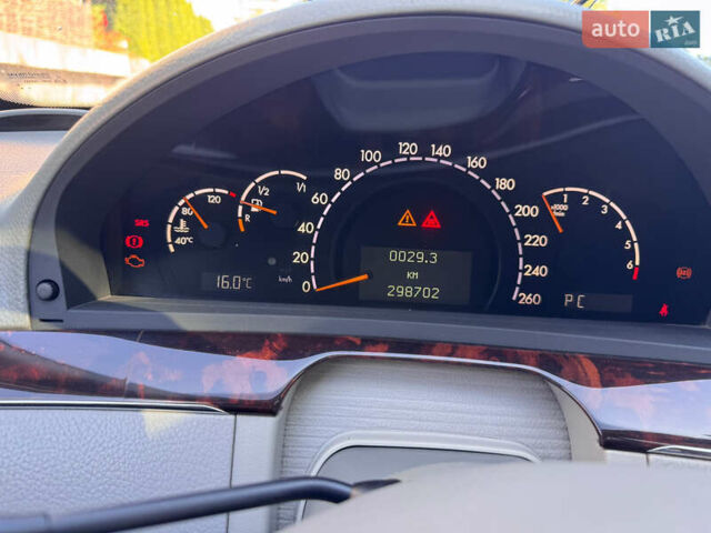 Серый Мерседес С Класс, объемом двигателя 5 л и пробегом 299 тыс. км за 6900 $, фото 17 на Automoto.ua