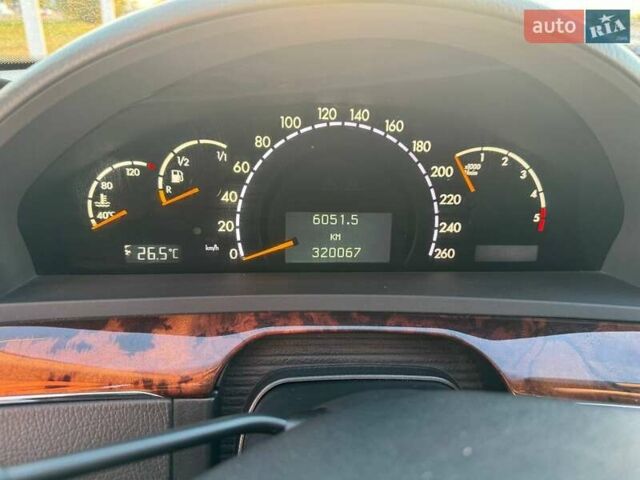 Серый Мерседес С Класс, объемом двигателя 4 л и пробегом 320 тыс. км за 6000 $, фото 16 на Automoto.ua