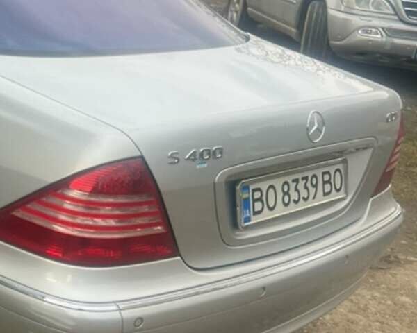 Серый Мерседес С Класс, объемом двигателя 4 л и пробегом 320 тыс. км за 6200 $, фото 5 на Automoto.ua