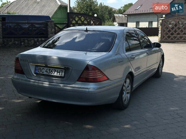 Сірий Мерседес С Клас, об'ємом двигуна 4.97 л та пробігом 360 тис. км за 4250 $, фото 2 на Automoto.ua