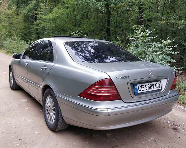 Серый Мерседес С Класс, объемом двигателя 4 л и пробегом 200 тыс. км за 7200 $, фото 3 на Automoto.ua