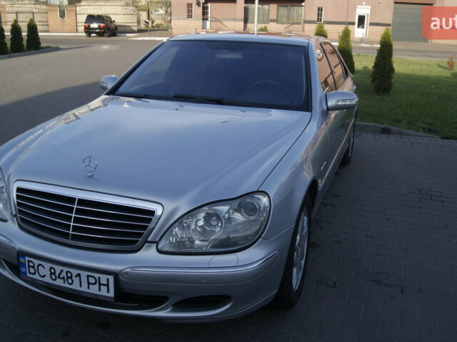 Сірий Мерседес С Клас, об'ємом двигуна 4 л та пробігом 270 тис. км за 7999 $, фото 6 на Automoto.ua