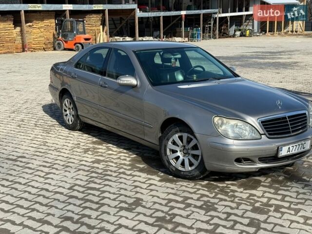 Серый Мерседес С Класс, объемом двигателя 3.2 л и пробегом 390 тыс. км за 7100 $, фото 7 на Automoto.ua