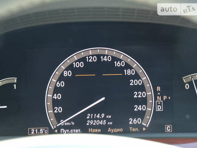 Серый Мерседес С Класс, объемом двигателя 5.5 л и пробегом 292 тыс. км за 11999 $, фото 86 на Automoto.ua