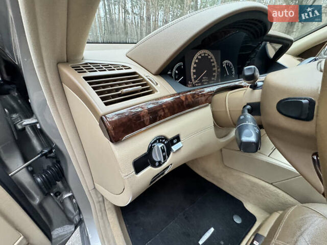 Сірий Мерседес С Клас, об'ємом двигуна 3.5 л та пробігом 211 тис. км за 7700 $, фото 19 на Automoto.ua