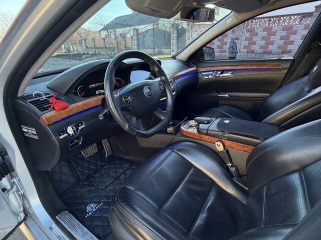 Сірий Мерседес С Клас, об'ємом двигуна 5.5 л та пробігом 338 тис. км за 12000 $, фото 7 на Automoto.ua