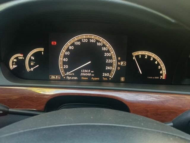 Серый Мерседес С Класс, объемом двигателя 3.5 л и пробегом 206 тыс. км за 8900 $, фото 7 на Automoto.ua