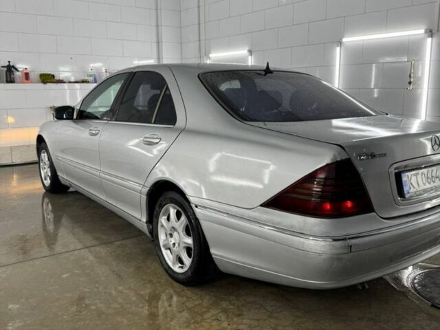 Сірий Мерседес С Клас, об'ємом двигуна 3 л та пробігом 190 тис. км за 2900 $, фото 3 на Automoto.ua