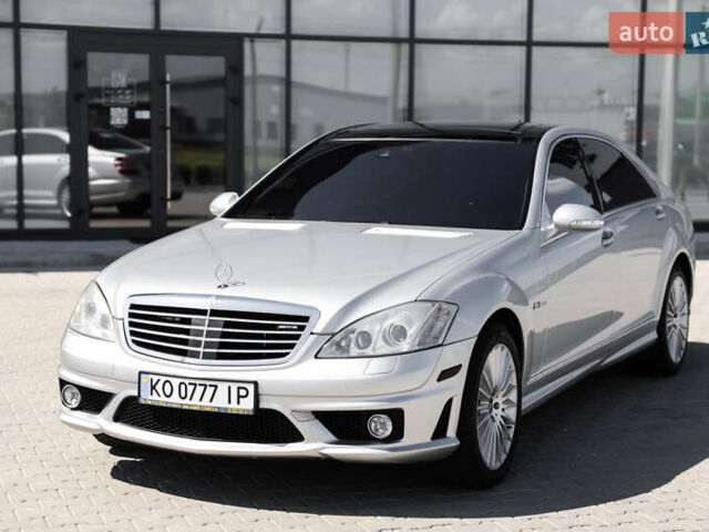 Серый Мерседес С Класс, объемом двигателя 6.2 л и пробегом 177 тыс. км за 15500 $, фото 5 на Automoto.ua