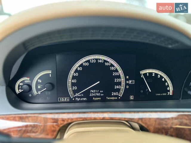 Серый Мерседес С Класс, объемом двигателя 3.5 л и пробегом 223 тыс. км за 13500 $, фото 8 на Automoto.ua