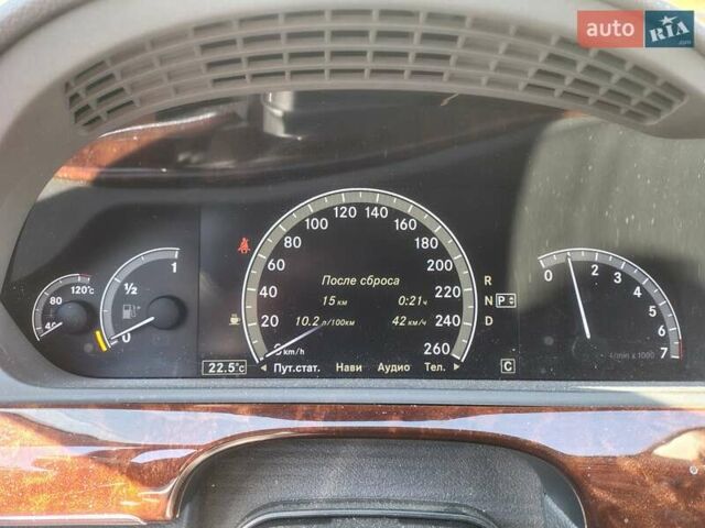 Сірий Мерседес С Клас, об'ємом двигуна 3.5 л та пробігом 157 тис. км за 15900 $, фото 8 на Automoto.ua