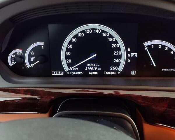 Сірий Мерседес С Клас, об'ємом двигуна 4.66 л та пробігом 219 тис. км за 24000 $, фото 12 на Automoto.ua