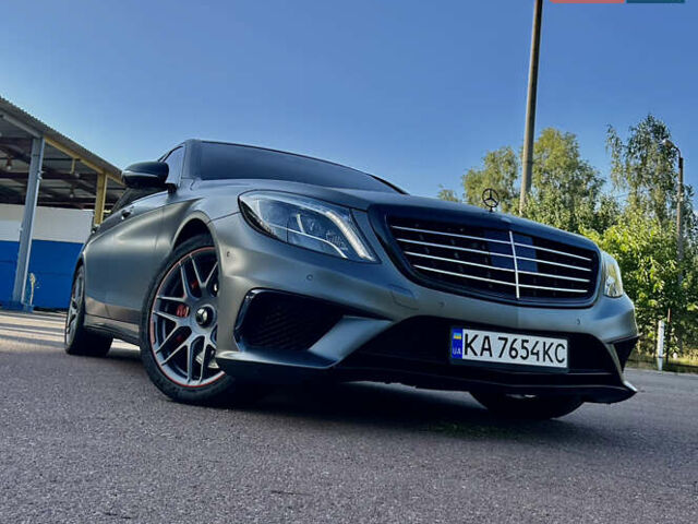 Серый Мерседес С Класс, объемом двигателя 5.5 л и пробегом 99 тыс. км за 39500 $, фото 1 на Automoto.ua