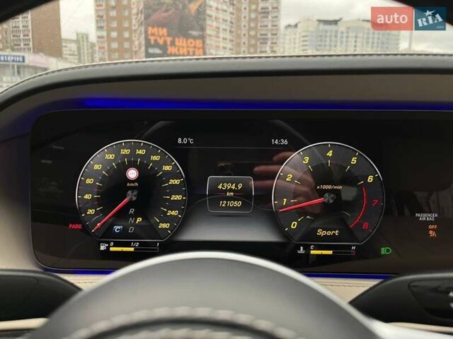 Серый Мерседес С Класс, объемом двигателя 3.98 л и пробегом 121 тыс. км за 48990 $, фото 32 на Automoto.ua