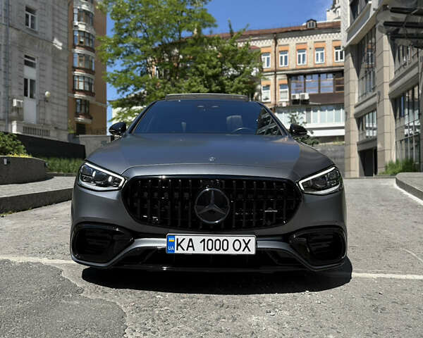 Мерседес С Клас 2021 у Києві на Automoto.ua Сірий Мерседес С Клас, об'ємом двигуна 3.98 л та пробігом 18 тис. км за 111111 $, фото 27 на Automoto.ua