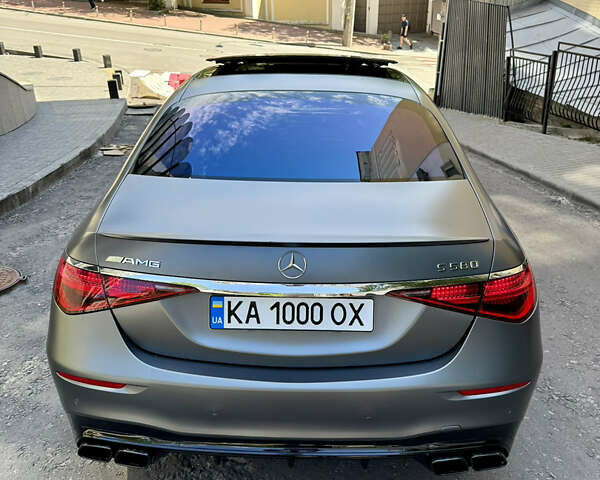 Мерседес С Клас 2021 у Києві на Automoto.ua Сірий Мерседес С Клас, об'ємом двигуна 3.98 л та пробігом 18 тис. км за 111111 $, фото 7 на Automoto.ua