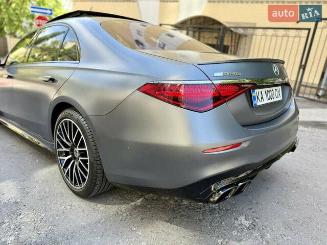 Мерседес С Клас 2021 у Києві на Automoto.ua Сірий Мерседес С Клас, об'ємом двигуна 3.98 л та пробігом 18 тис. км за 111111 $, фото 14 на Automoto.ua