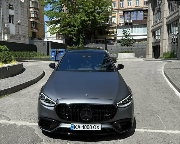 Мерседес С Клас 2021 у Києві на Automoto.ua Сірий Мерседес С Клас, об'ємом двигуна 3.98 л та пробігом 18 тис. км за 111111 $, фото 34 на Automoto.ua