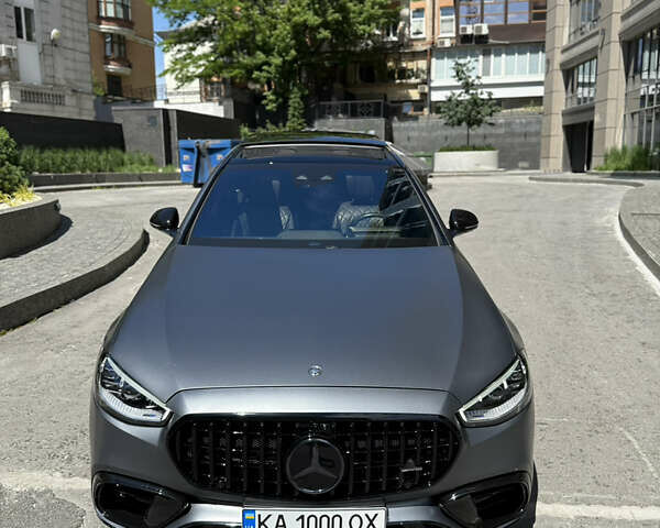 Мерседес С Клас 2021 у Києві на Automoto.ua Сірий Мерседес С Клас, об'ємом двигуна 3.98 л та пробігом 18 тис. км за 111111 $, фото 32 на Automoto.ua