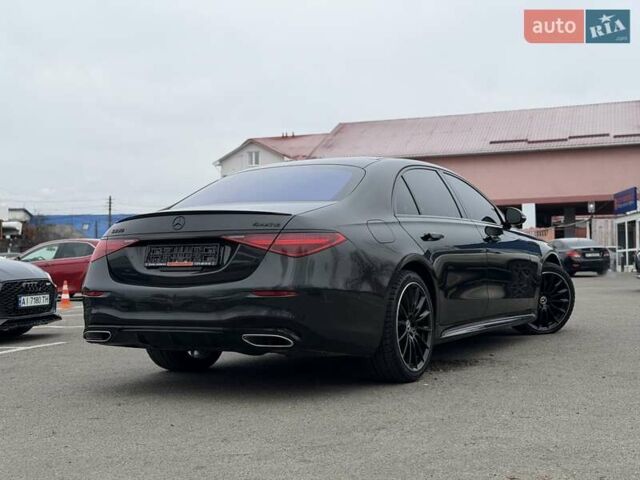 Серый Мерседес С Класс, объемом двигателя 4 л и пробегом 54 тыс. км за 115000 $, фото 4 на Automoto.ua