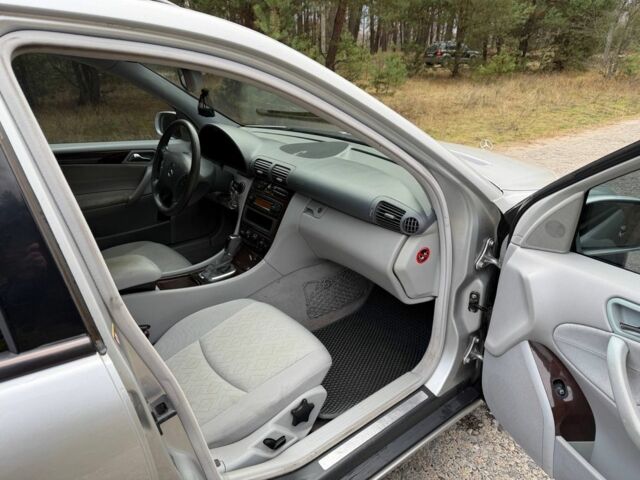 Серый Мерседес С Класс, объемом двигателя 1.8 л и пробегом 227 тыс. км за 4950 $, фото 8 на Automoto.ua