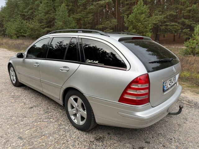 Серый Мерседес С Класс, объемом двигателя 1.8 л и пробегом 227 тыс. км за 4950 $, фото 3 на Automoto.ua