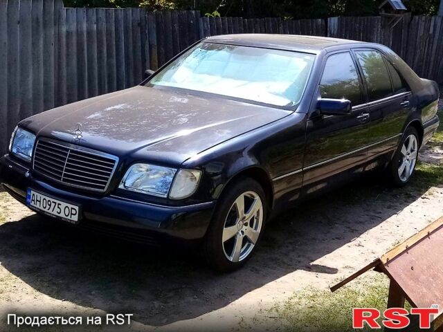 Синий Мерседес С Класс, объемом двигателя 3.4 л и пробегом 424 тыс. км за 5700 $, фото 3 на Automoto.ua