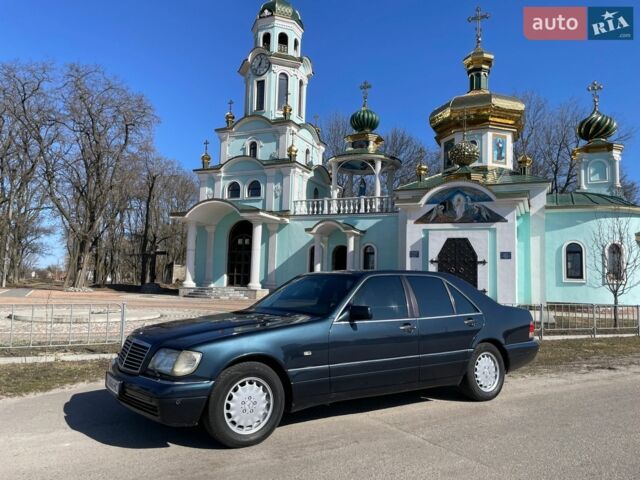 Синій Мерседес С Клас, об'ємом двигуна 3 л та пробігом 500 тис. км за 7500 $, фото 1 на Automoto.ua