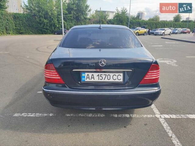 Синий Мерседес С Класс, объемом двигателя 3.2 л и пробегом 347 тыс. км за 3700 $, фото 1 на Automoto.ua