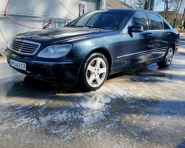 Синий Мерседес С Класс, объемом двигателя 5 л и пробегом 417 тыс. км за 5200 $, фото 2 на Automoto.ua