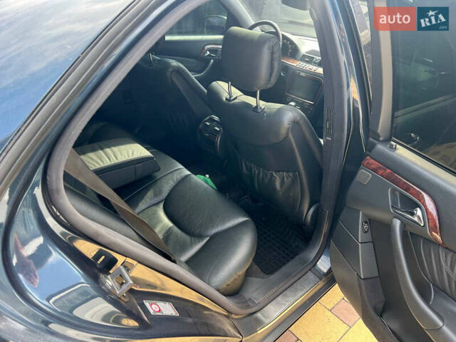 Синий Мерседес С Класс, объемом двигателя 3.22 л и пробегом 341 тыс. км за 6200 $, фото 7 на Automoto.ua